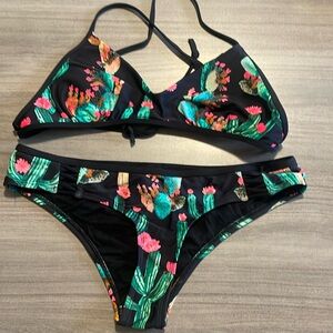 Eidon 2 piece cactus swimsuit